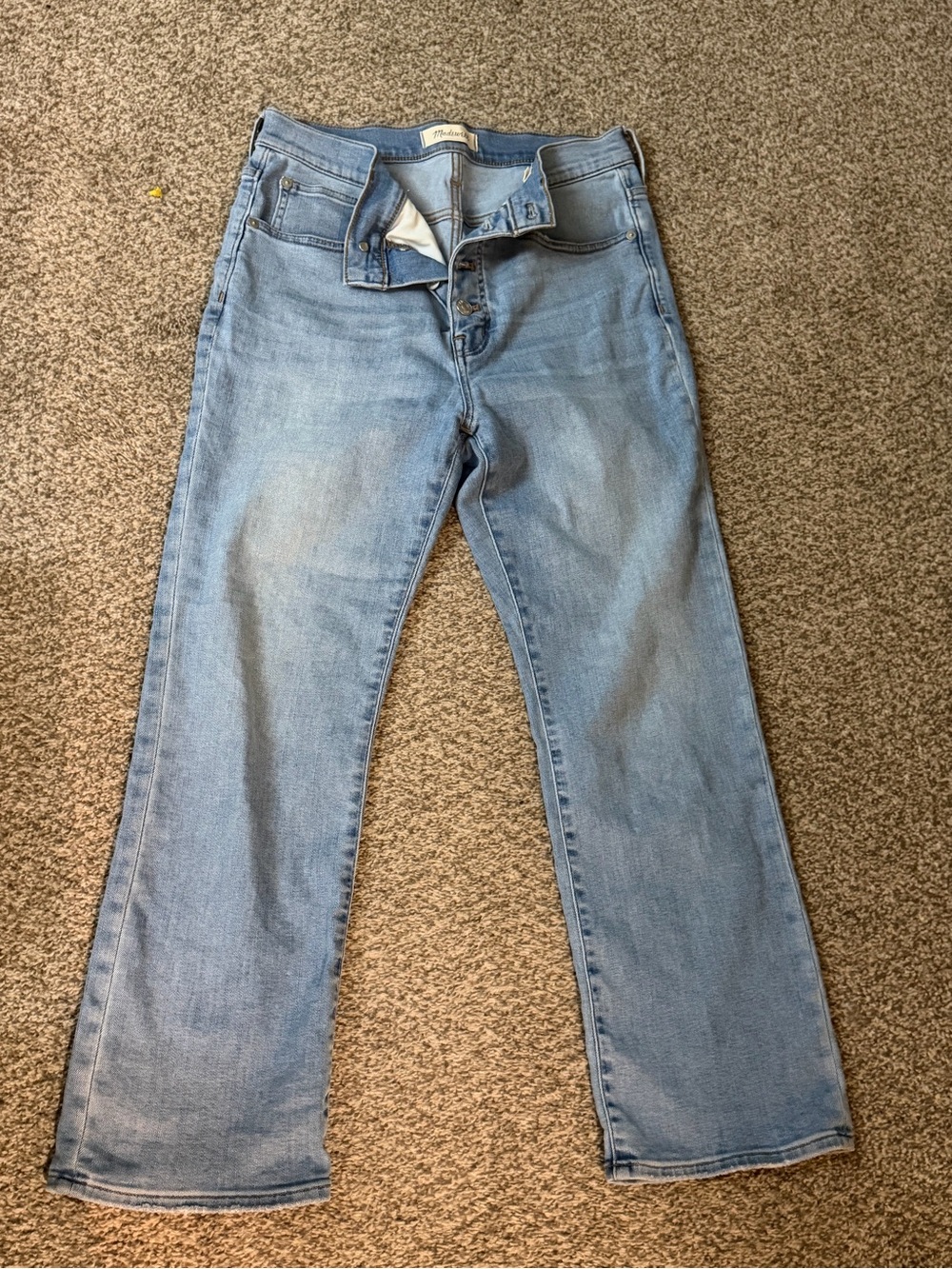 Madewell Light Blue Flare Jeans